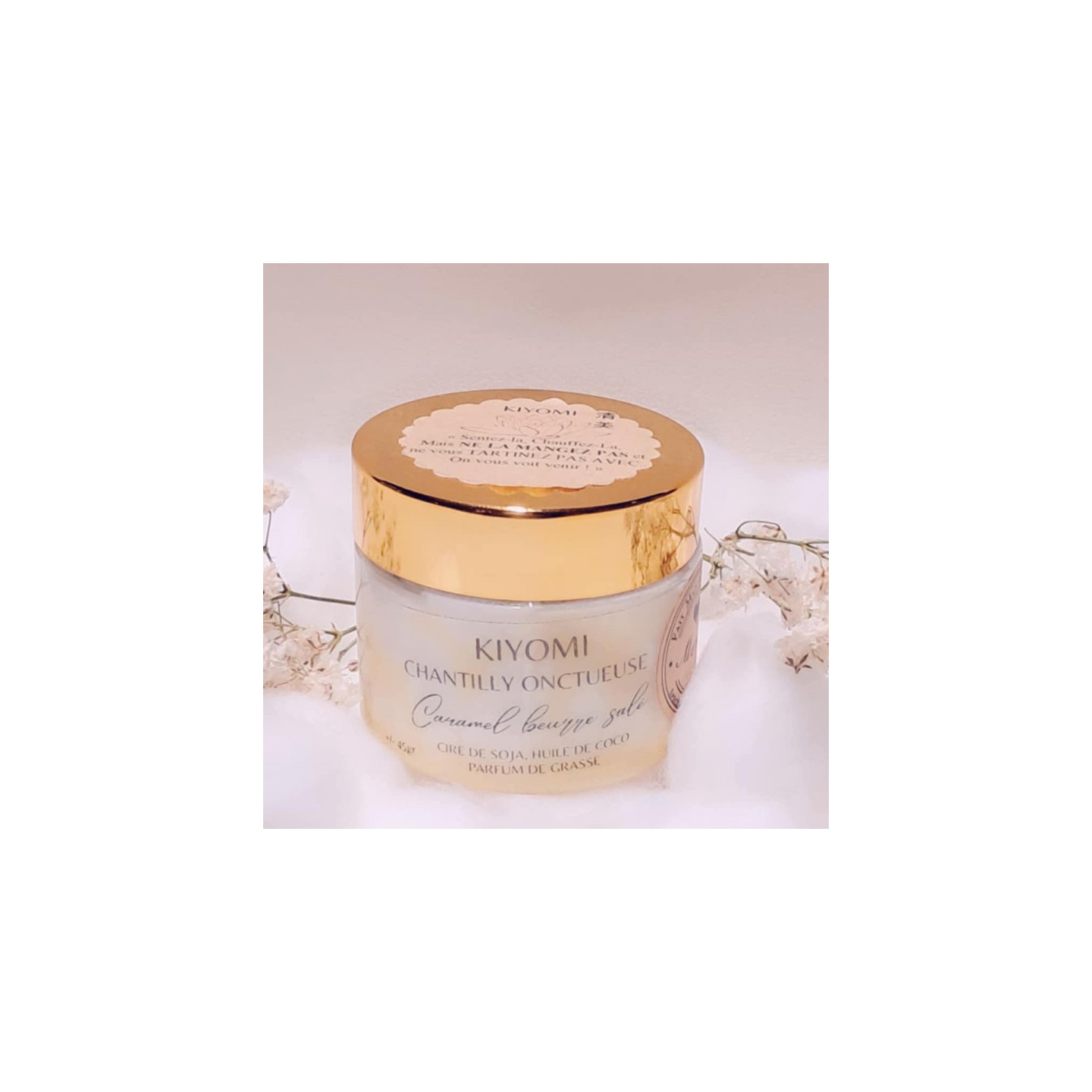 Chantilly Onctueuse Délice Salé – Caramel Beurre Salé