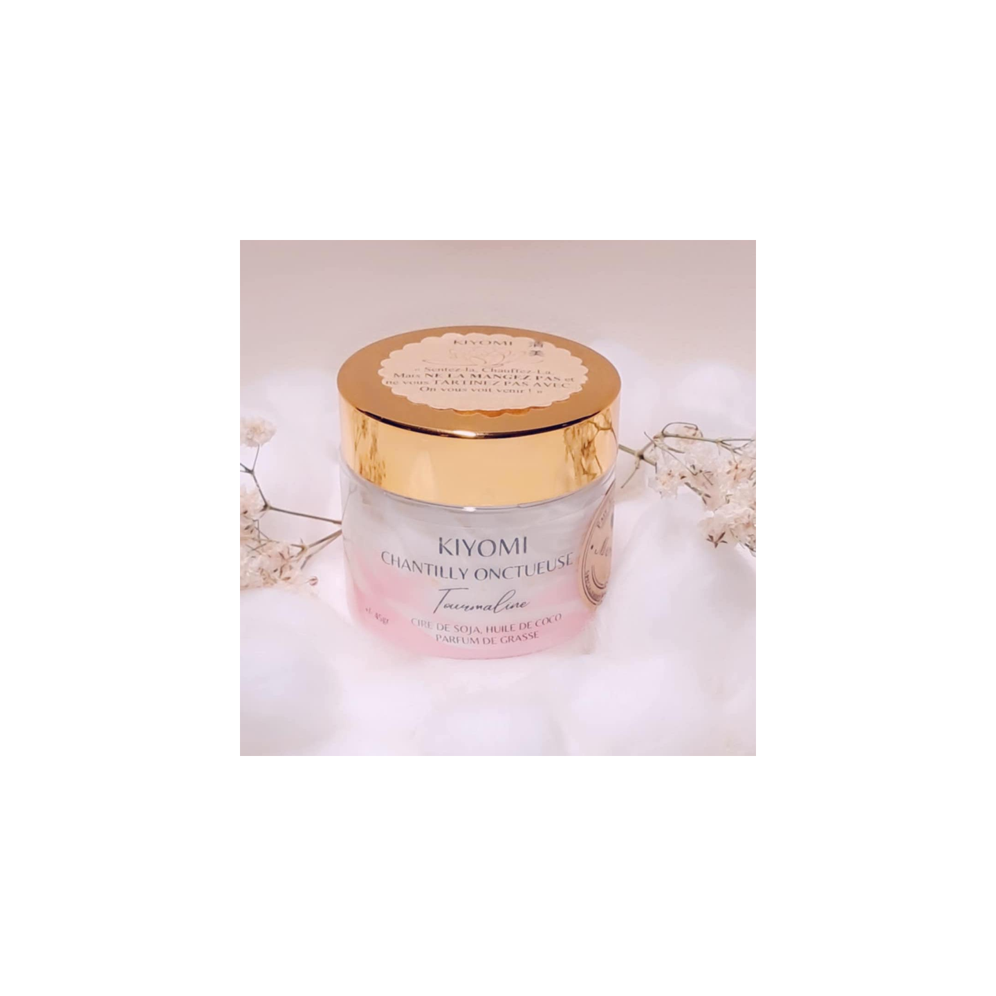 Chantilly Onctueuse Aura Cristalline – Tourmaline multicolore