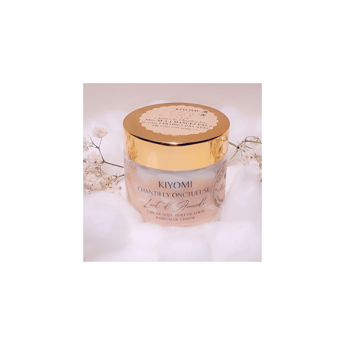 Chantilly Onctueuse Douceur d'Amande – Lait d'Amande