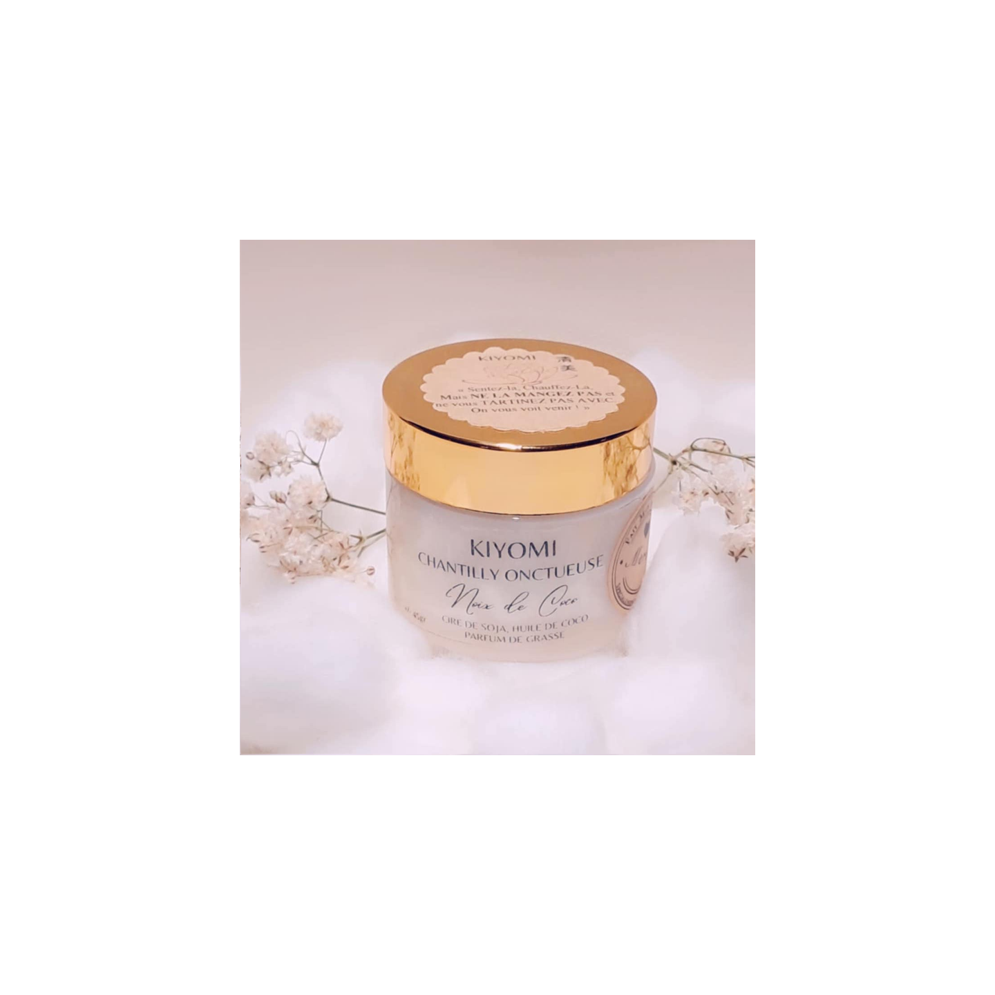 Chantilly Onctueuse Douceur Exotique – Noix de Coco