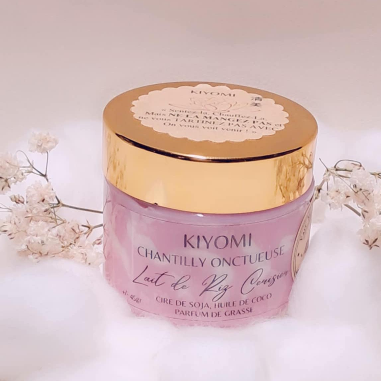 Chantilly Onctueuse Douceur Hanami – Lait de Riz Cerisier