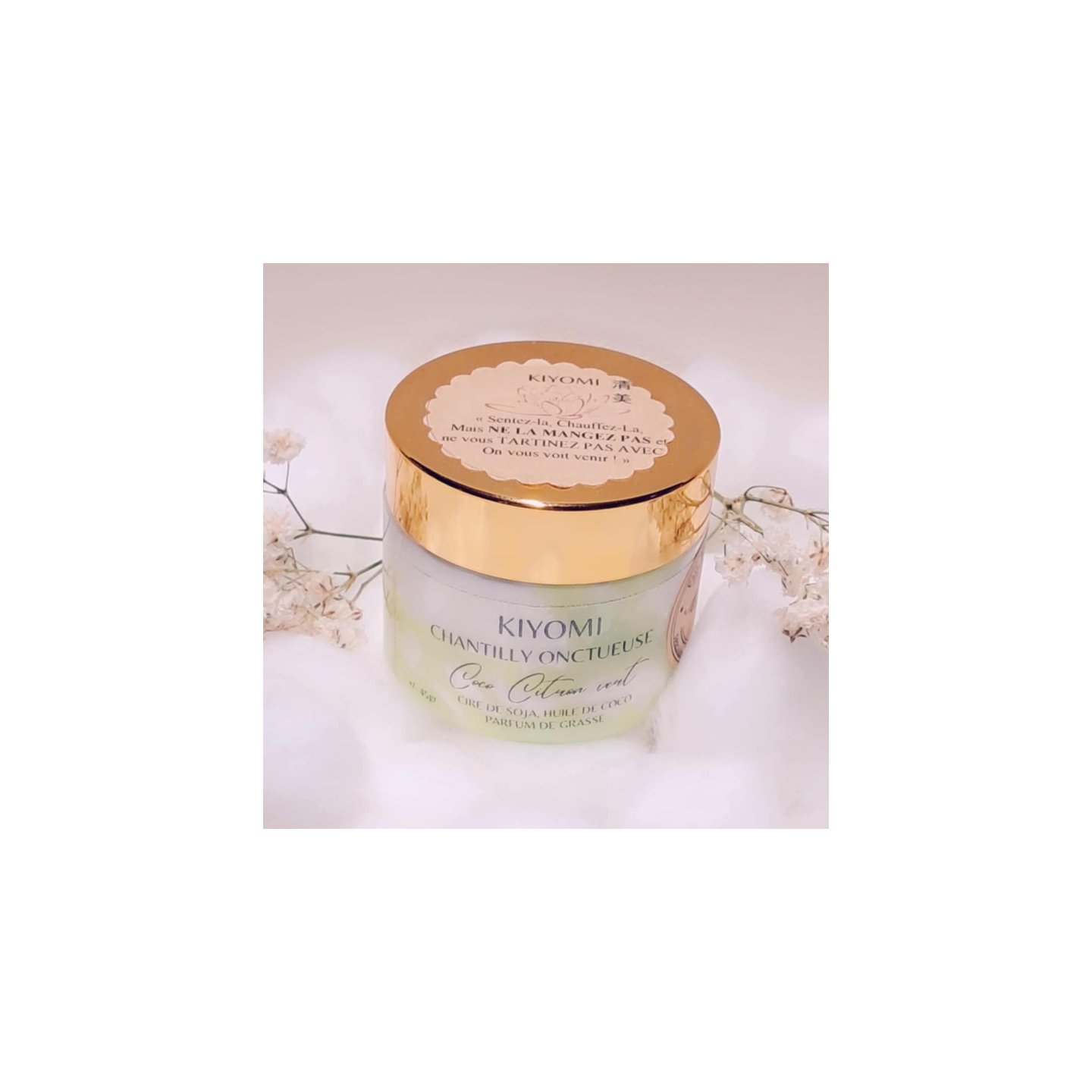 Chantilly Onctueuse Évasion Citronnée – Coco Citron Vert