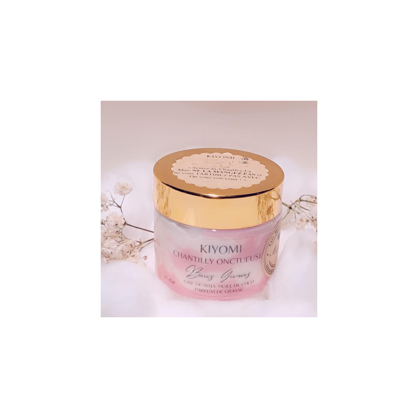 Chantilly Onctueuse Frissons Givrés – Baies Givrées