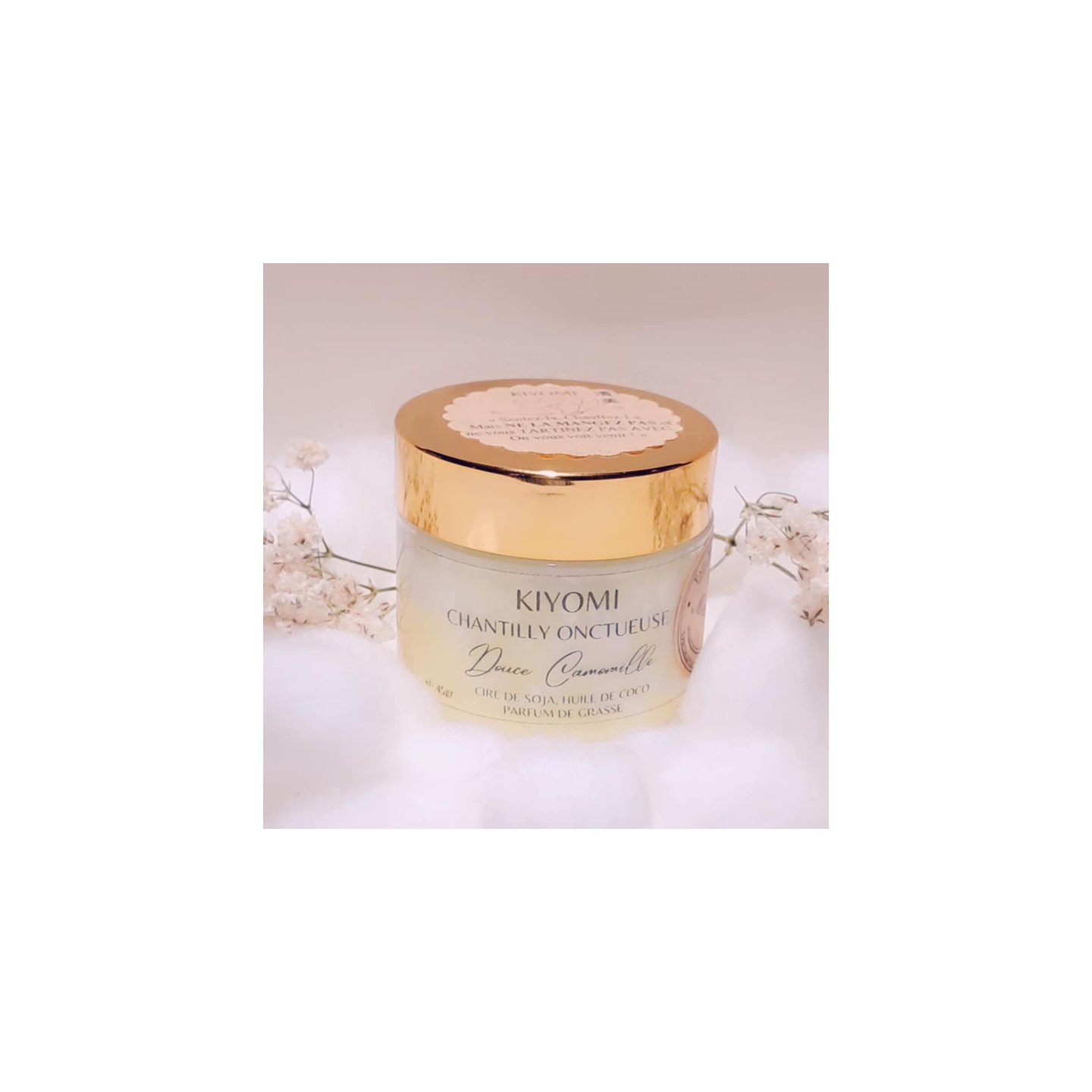 Chantilly Onctueuse Sérénité de Camomille – Douce Camomille