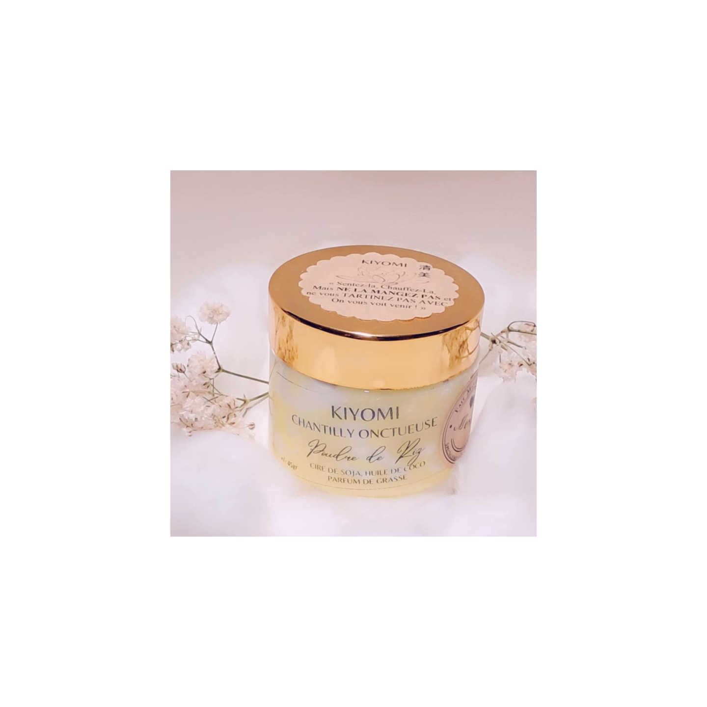 Chantilly Onctueuse Voile de Riz – Poudre de Riz