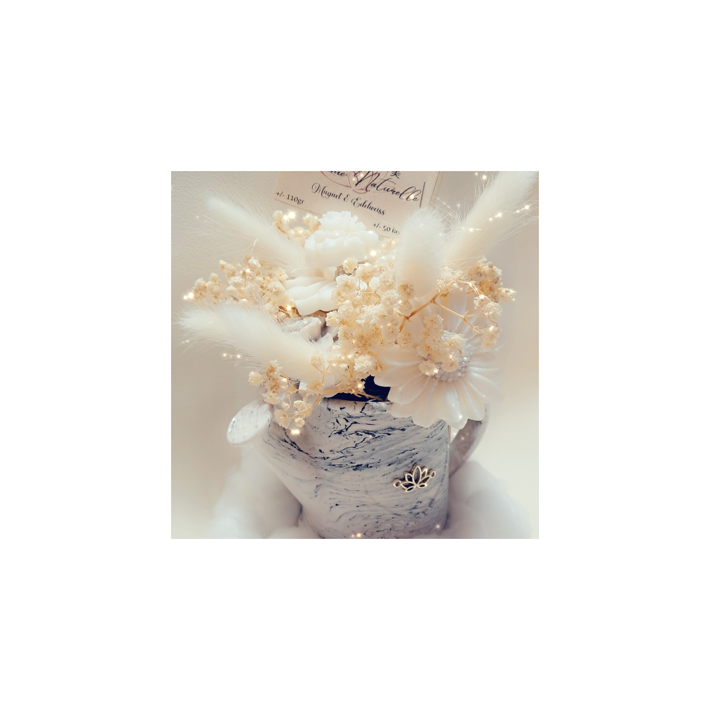 Bouquet Harmonie Naturelle – Muguet & Edelweiss