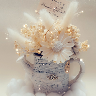 Bouquet Harmonie Naturelle – Muguet & Edelweiss