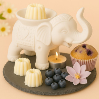 Cannelé Parfumé Myrtille Gourmande – Muffin Myrtilles