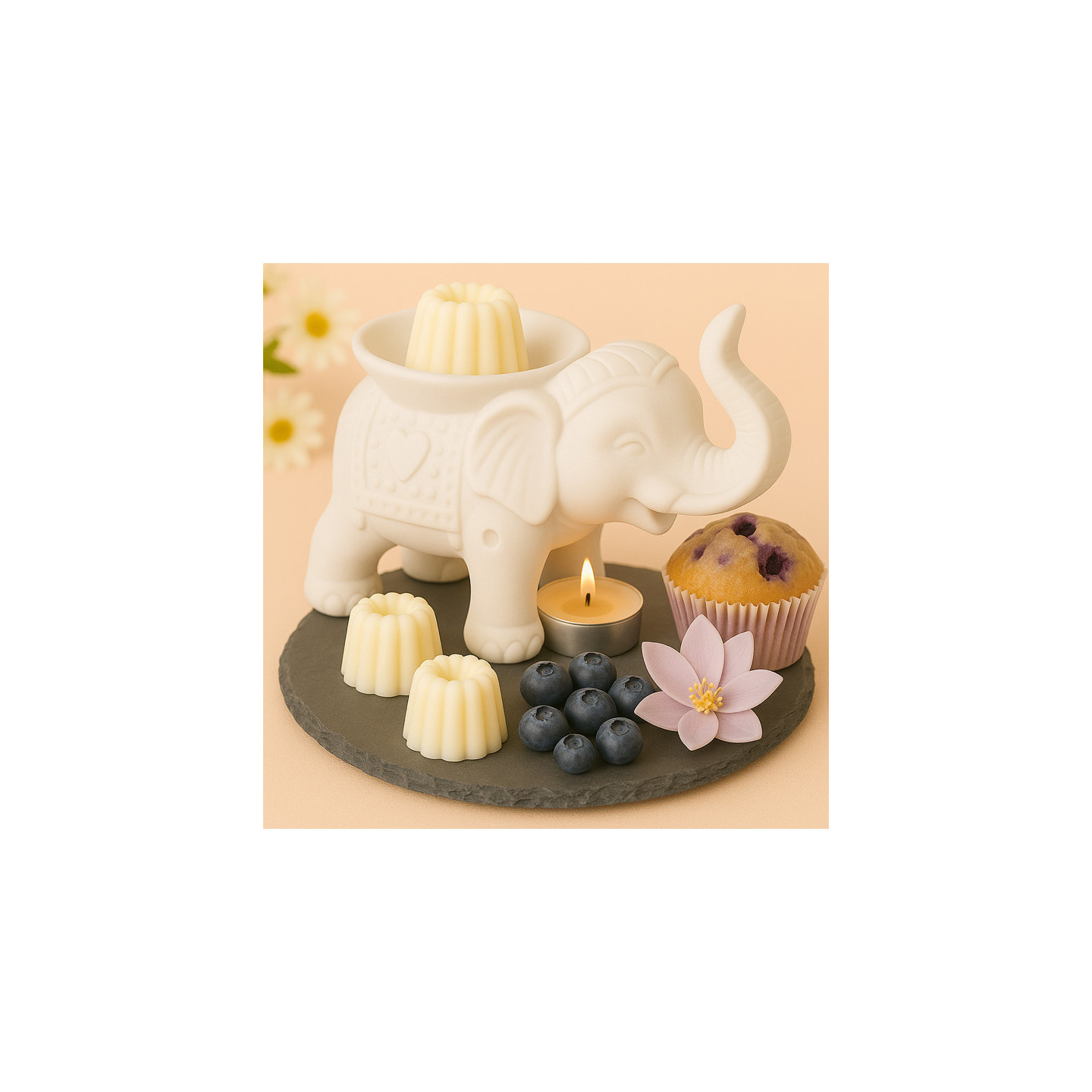 Cannelé Parfumé Myrtille Gourmande – Muffin Myrtilles