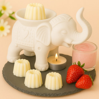 Cannelé Parfumé Nuage de Fraise – Yaourt Fraise