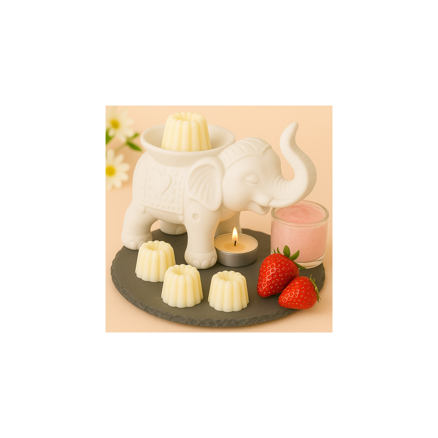 Cannelé Parfumé Nuage de Fraise – Yaourt Fraise