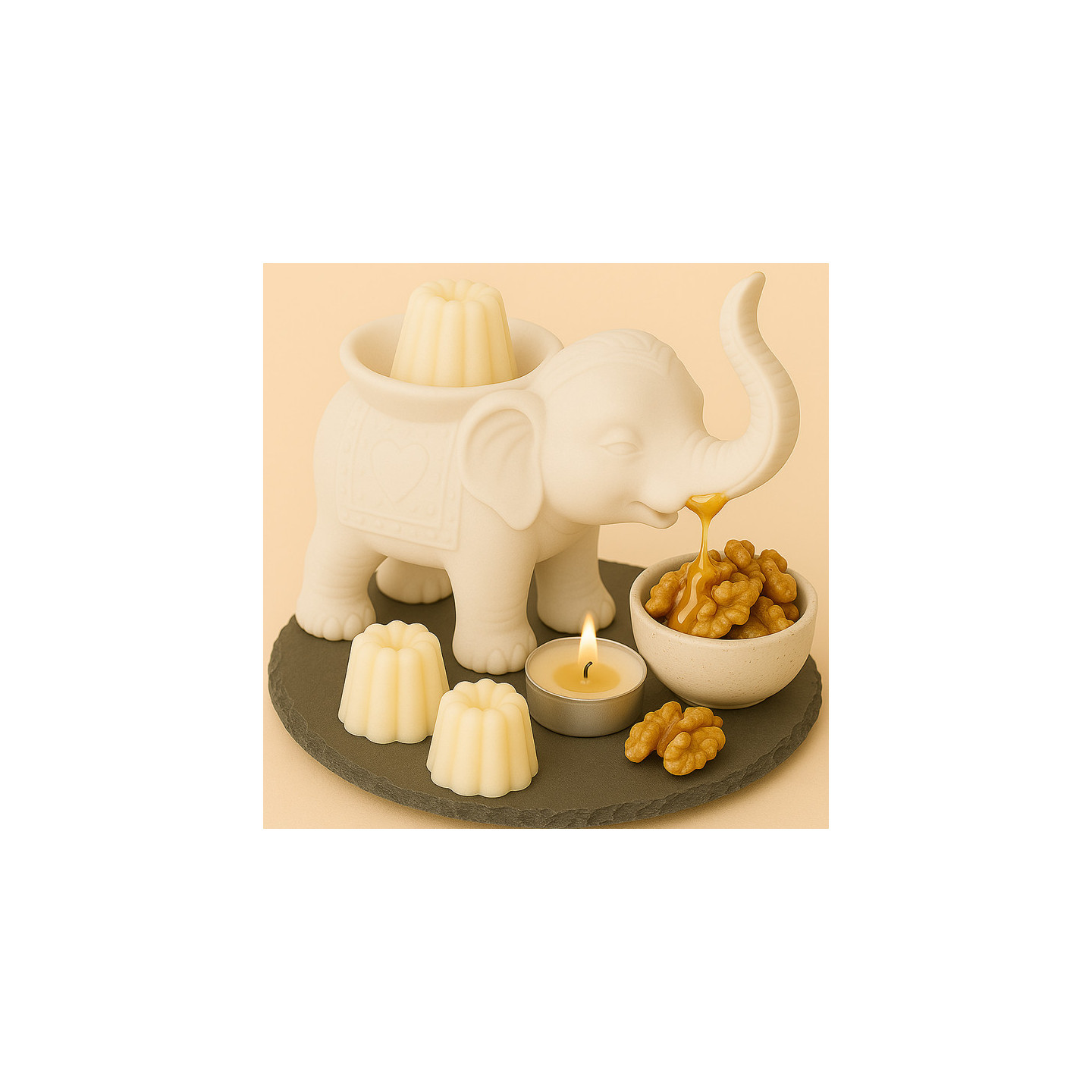 Cannelé Parfumé Trésor des Ruches – Noix et Miel