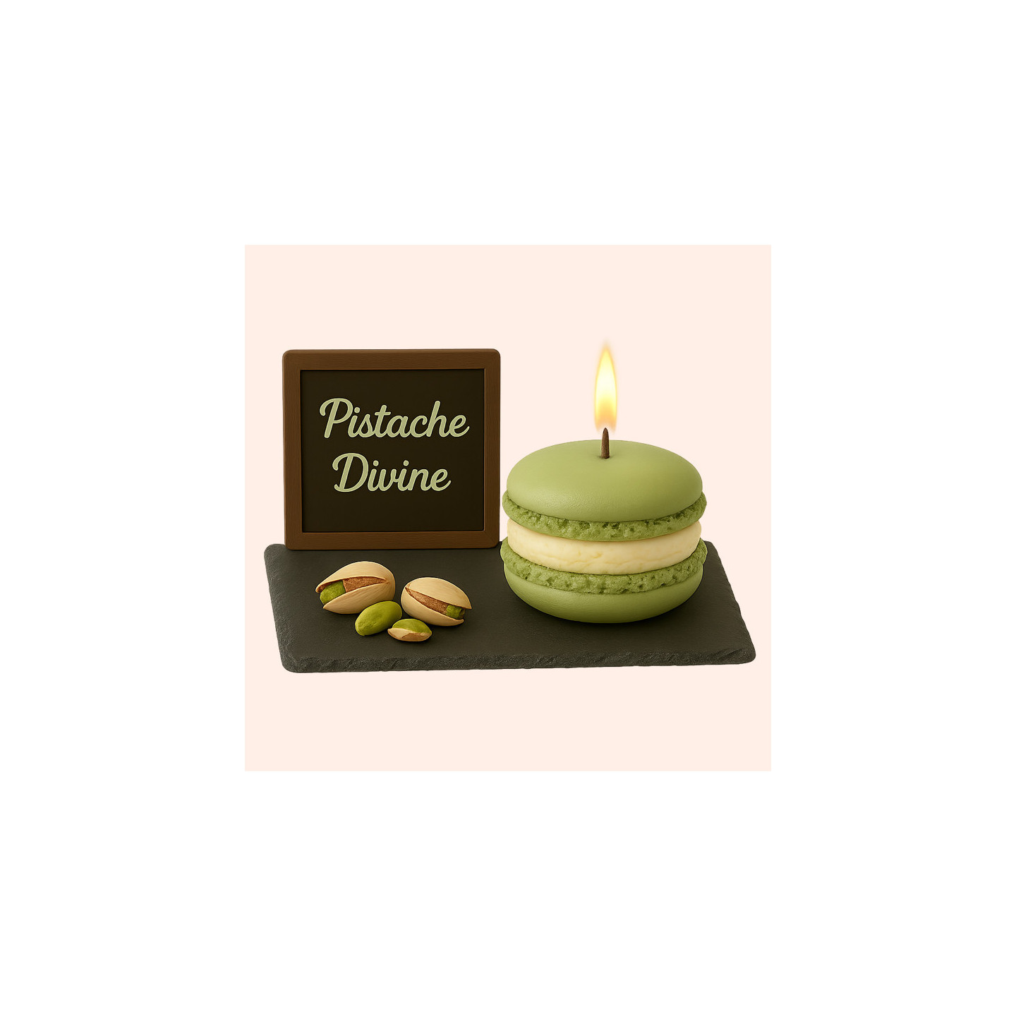 Bougie Macaron Pistache Divine – "Pistache"